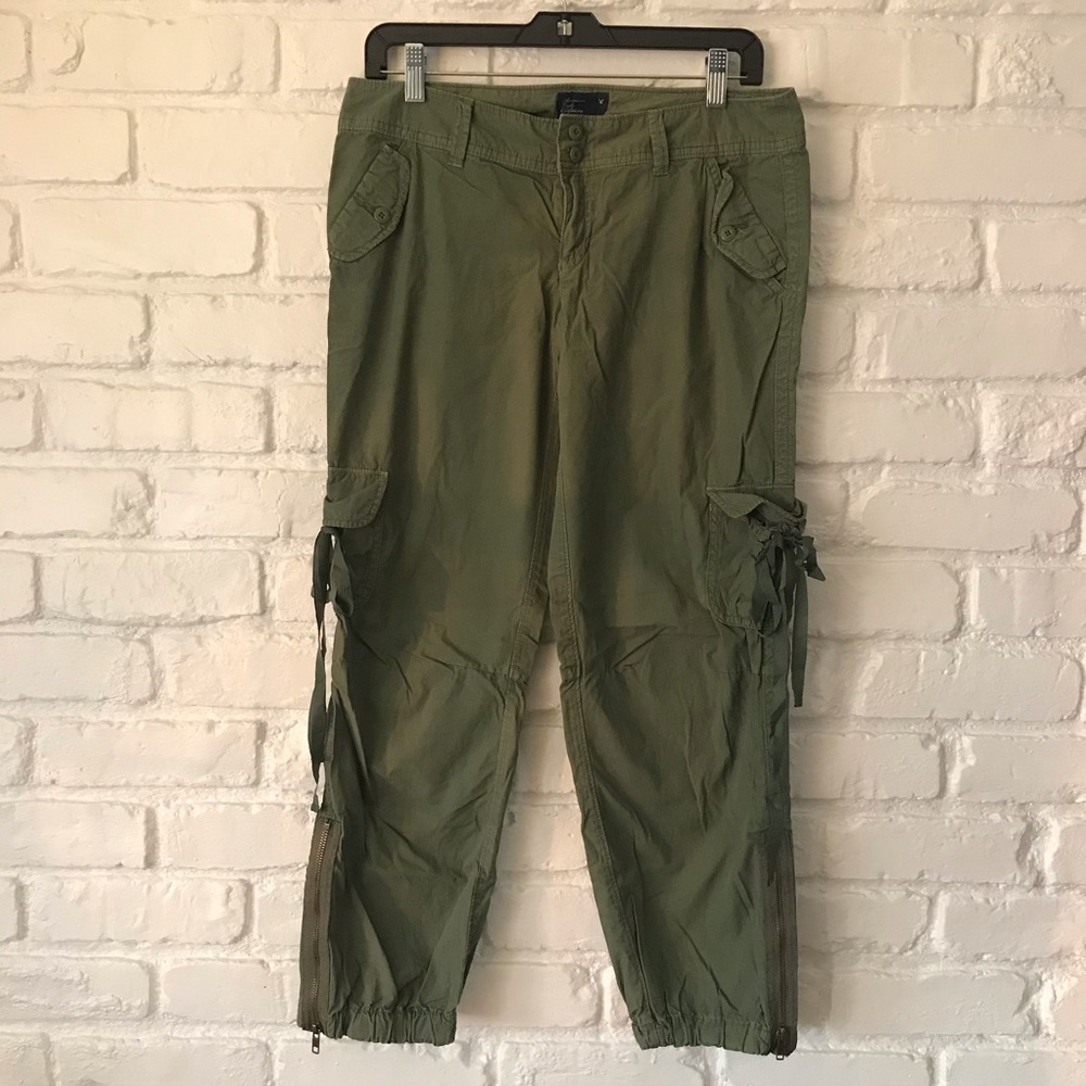 American Eagle Outfitters Ribbon Cargo Pants